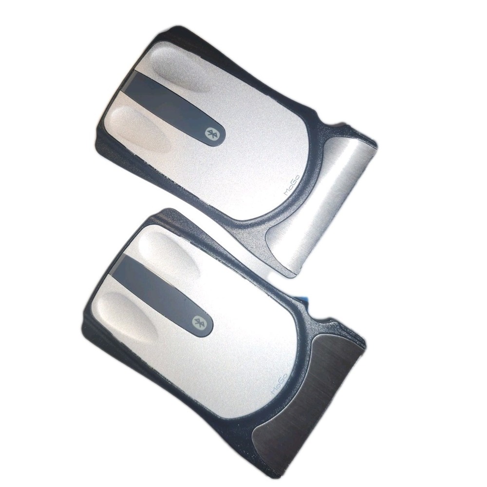 2x Newton Peripherals MoGo MG100‎ STORABLE BT Mouse Fits IN Laptop cf port